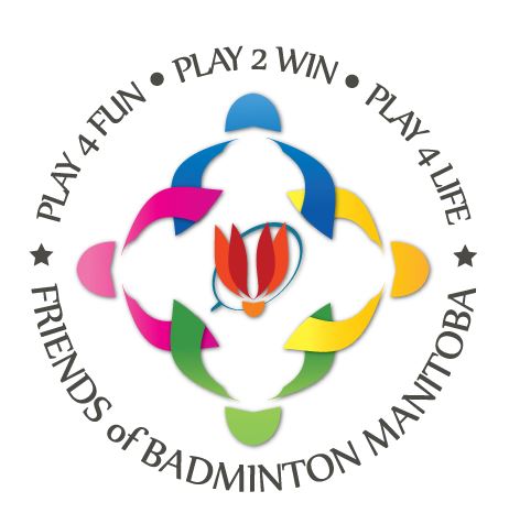 Friends of Badminton Manitoba logo: donate online